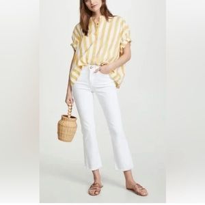 AYR The Bomb Pop White Magnolia Jeans, 25 R